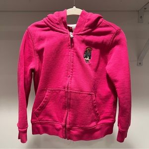 RL Polo Bear Sweatshirt Hoodie Pink sz 24m